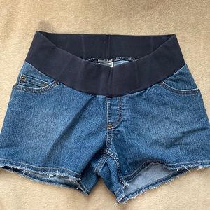 Motherhood Maternity jean shorts